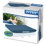 Intex 28038 Copripiscina Frame Rettangolare Cm 300X200 Art. Pulizia E Manutenzione 161, PVC, Multicolore, 300 x 200 x 75 cm