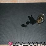 TAPPETO PERSONALIZZATO AUGURI DA … FELTROGOMMA CM. 75×50 ASCIUGA SPORCO LOVEDOORMAT ® HANDMADE IN ITALY