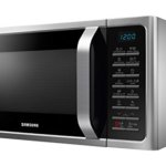 Samsung MC28H5015CS Forno a Microonde Combinato da 900 + 1500 + 2100 W con Grill e Piatto Doratore, 28 Litri, Grigio