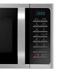 Samsung MC28H5015CS Forno a Microonde Combinato da 900 + 1500 + 2100 W con Grill e Piatto Doratore, 28 Litri, Grigio