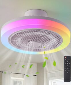 lampadario led con ventilatore