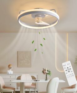 lampadario led con ventilatore