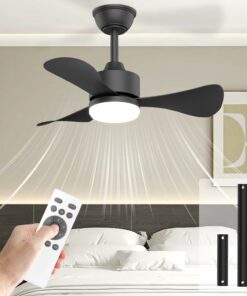 lampadario led con ventilatore