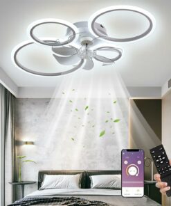 lampadario led con ventilatore