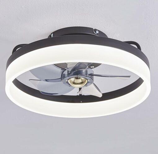 IZOWE Ventilatore da Soffitto con Luce 40CM Sottigliezza lampadario ventilatore LED Moderno reversibile ventilatore da soffitto 6 Velocità 3 Colori ventilatore a soffitto Tranquillo Cucina