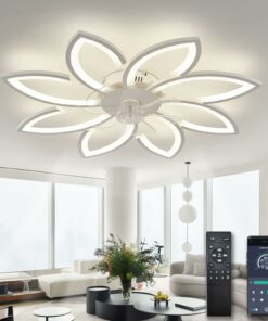 lampadario led con ventilatore