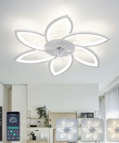 lampadario led con ventilatore