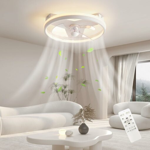 lampadario led con ventilatore