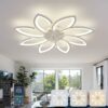 lampadario led con ventilatore