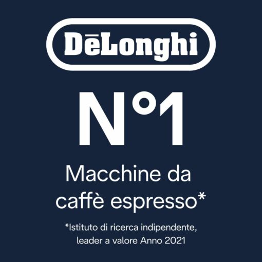 De'Longhi Perfetto Magnifica S ECAM11.112.B, Macchina da caffè Automatica per Espresso e Cappuccino, Chicchi macinati al momento, 4 Bevande One Touch, Montalatte classico, Spegnimento Automatico